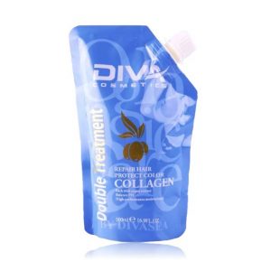 Kem ủ tóc siêu mượt Collagen DIVA Cosmetics Double Treatment 500ml